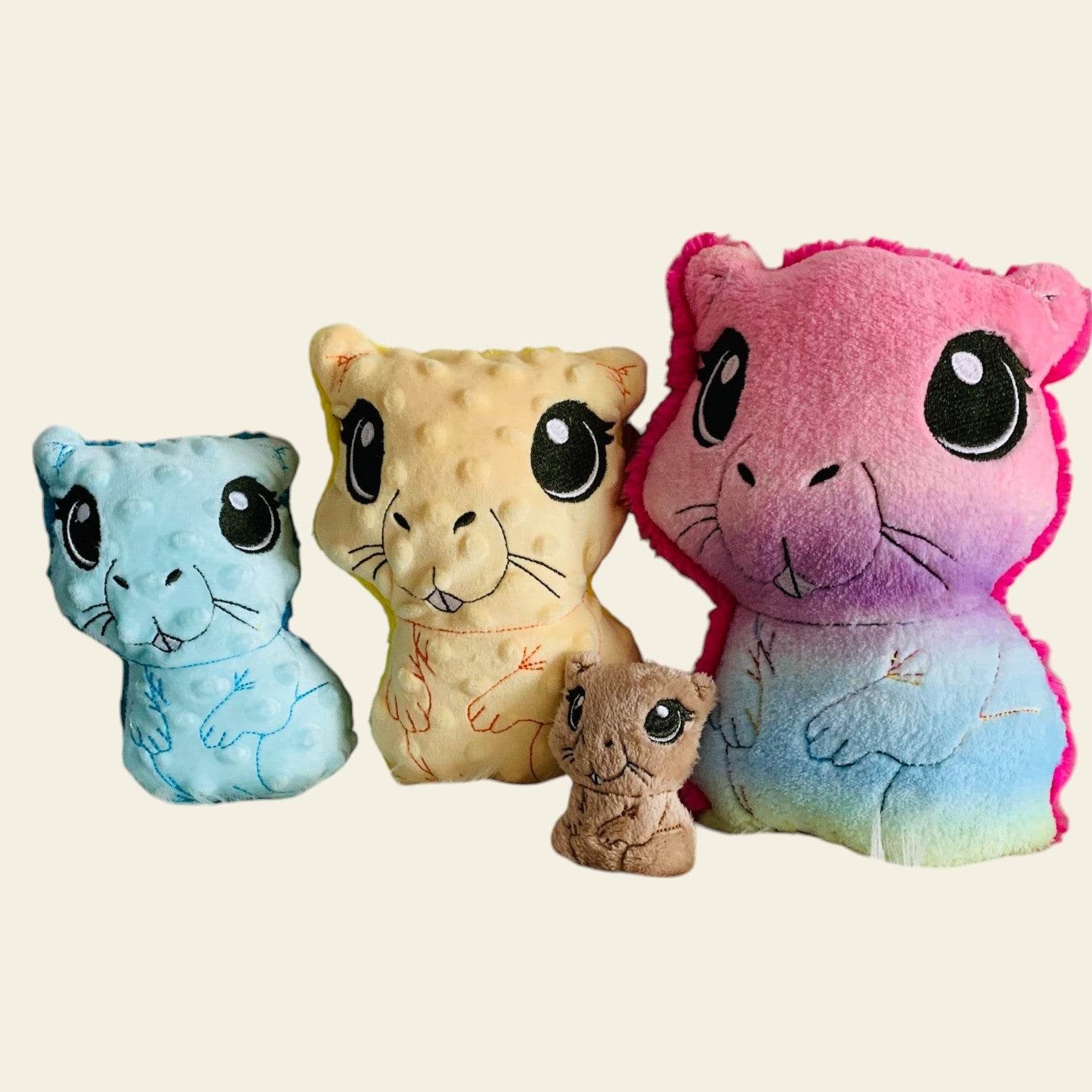 Stickdatei Capybara In the Hoop Kuscheltier 2517 - Sewando