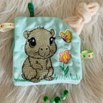 Stickdatei Capybara Schnullertuch Set 2517 - Sewando