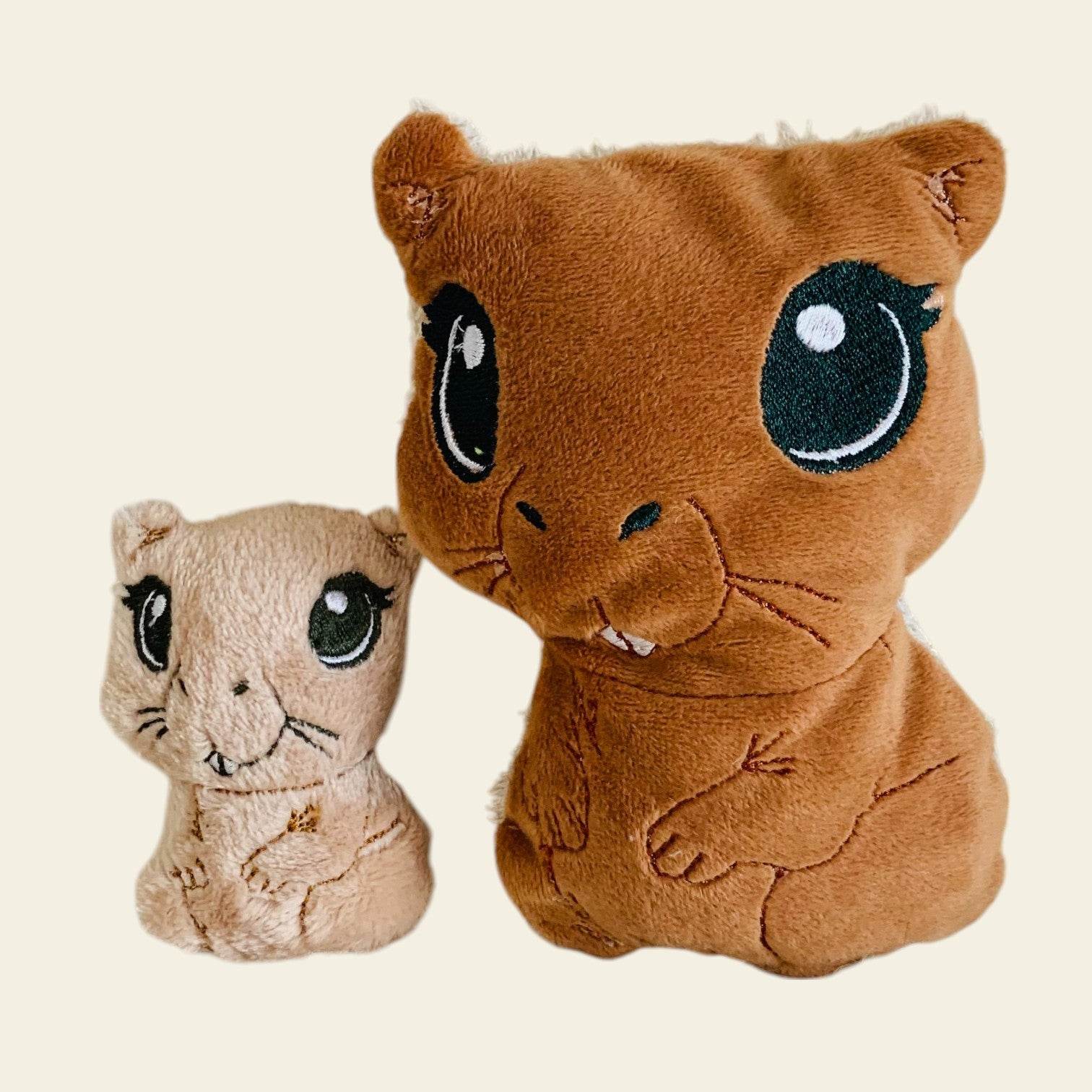 Stickdatei Capybara 2 In the Hoop Kuscheltier 2517 - Sewando