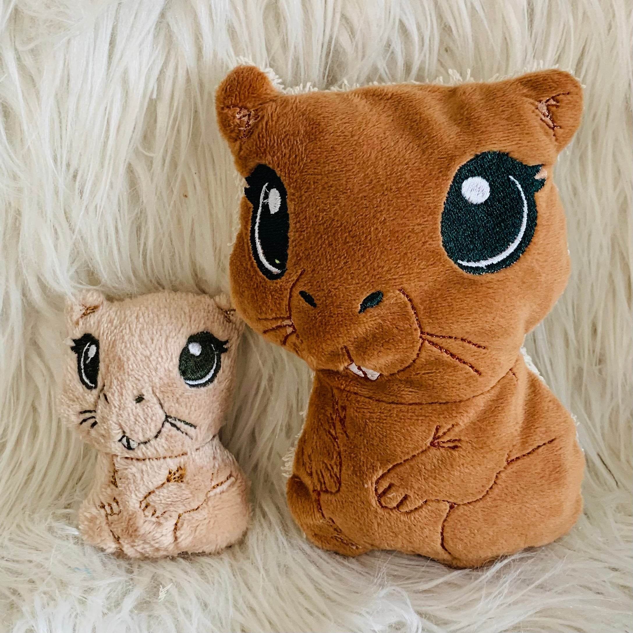 Stickdatei Capybara 2 In the Hoop Kuscheltier 2517 - Sewando