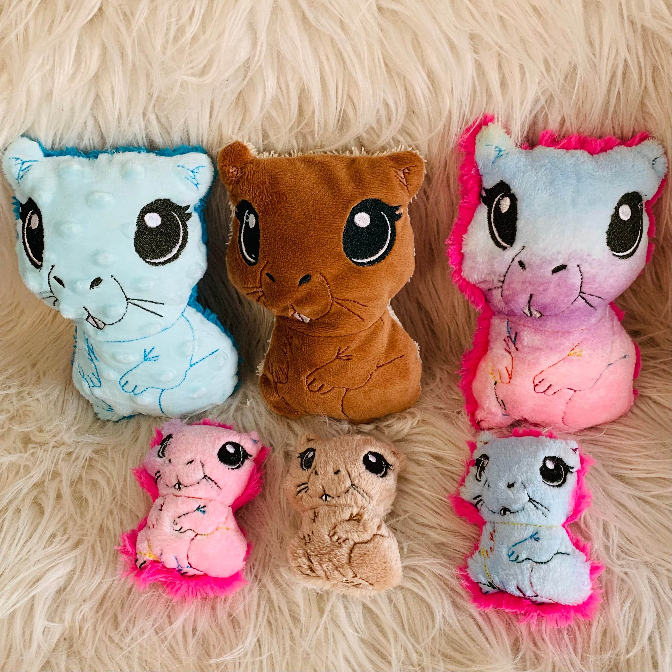 Stickdatei Capybara 2 In the Hoop Kuscheltier 2517 - Sewando
