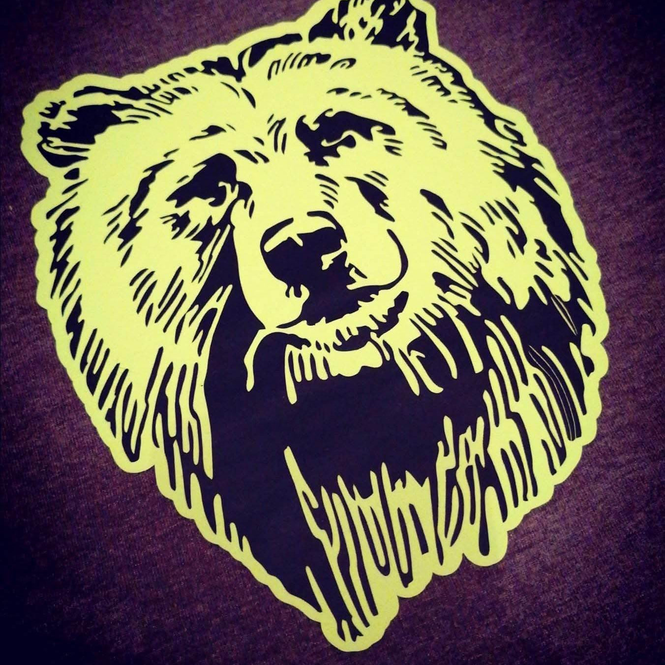 Datei - Bär - Braunbär - Grizzly - Baer - SVG - PNG - DXF - Jpeg - Wildnis - Sewando