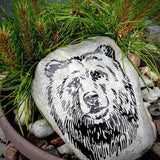 Datei - Bär - Braunbär - Grizzly - Baer - SVG - PNG - DXF - Jpeg - Wildnis - Sewando