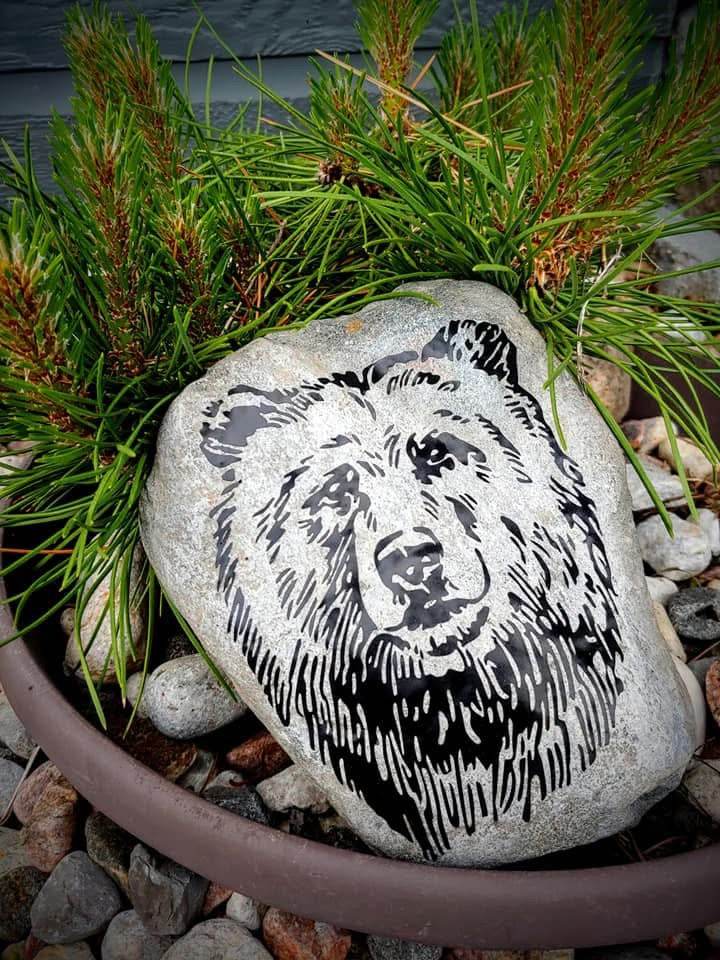 Datei - Bär - Braunbär - Grizzly - Baer - SVG - PNG - DXF - Jpeg - Wildnis - Sewando
