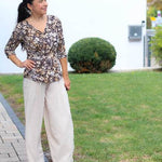BUNDLE Schnittmuster PDF Ebook Shirt ARNARA Gr. 34-54 + Hose ERICE Gr. 32-56 - Sewando