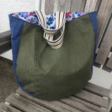 Taschen Ebook Violetta Tasche Handtasche Shopper Einkaufsbeutel Einkaufstasche  Nähanleitung Upcycling