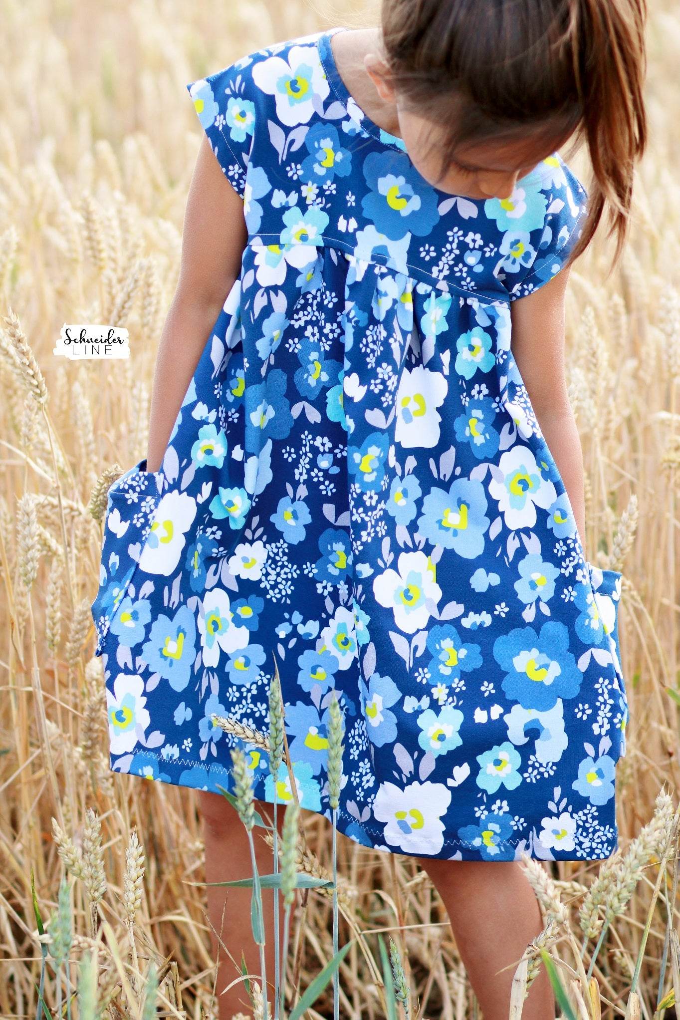 Schnittmuster Crossover Dress - Kleid BEAMER Version - Gr. 56 - 164 - Sewando