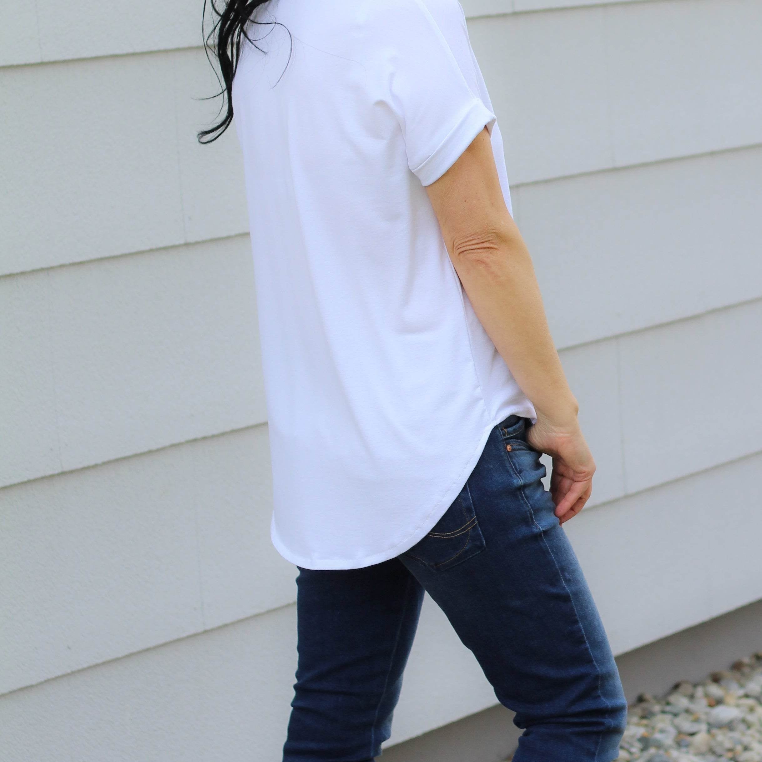 Schnittmuster Shirt ALBORI Gr. 32-56 + gratis Plotterdatei : - Sewando