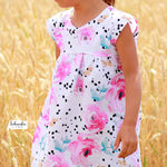 Schnittmuster Crossover Dress - Kleid BEAMER Version - Gr. 56 - 164 - Sewando