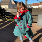 Schnittmuster Kinder Mantel Jensine "minni" Gr. 80-140