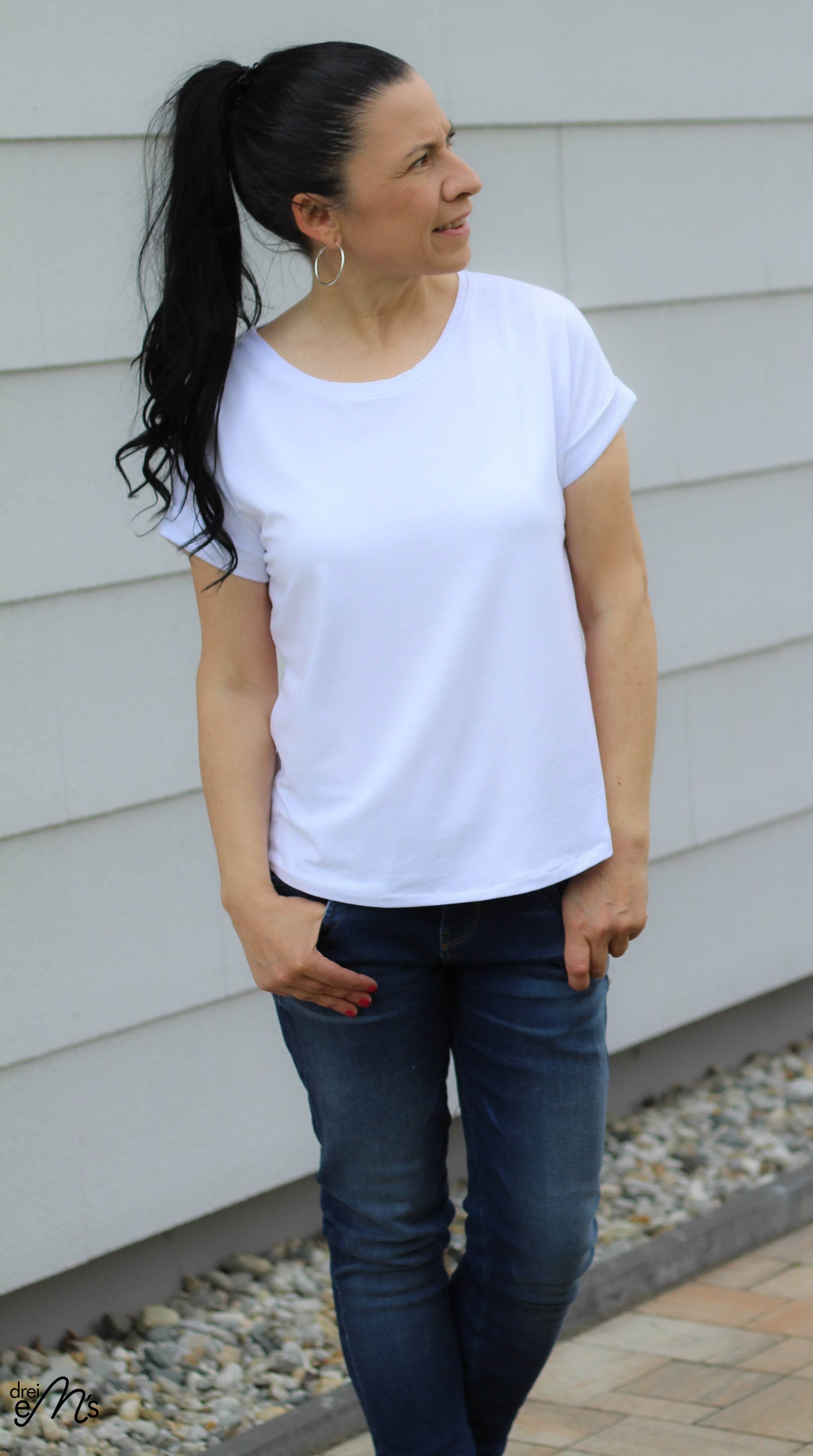 Schnittmuster Shirt ALBORI Gr. 32-56 + gratis Plotterdatei : - Sewando