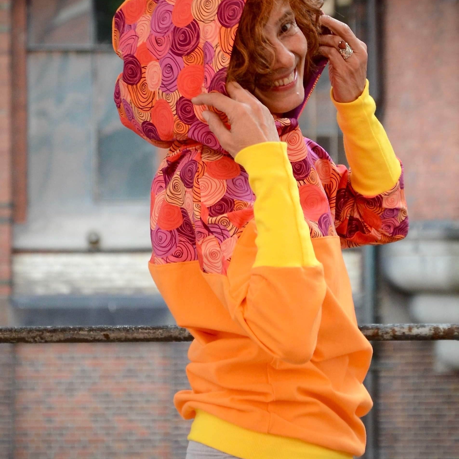 Schnittmuster Hoodie / Kleid iole lele, Grösse 32-54 - Sewando