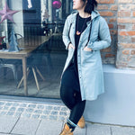 Schnittmuster Cardigankleid Feminina, Größe 32 - 50 : - Sewando