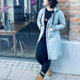 Schnittmuster Cardigankleid Feminina, Größe 32 - 50 : - Sewando