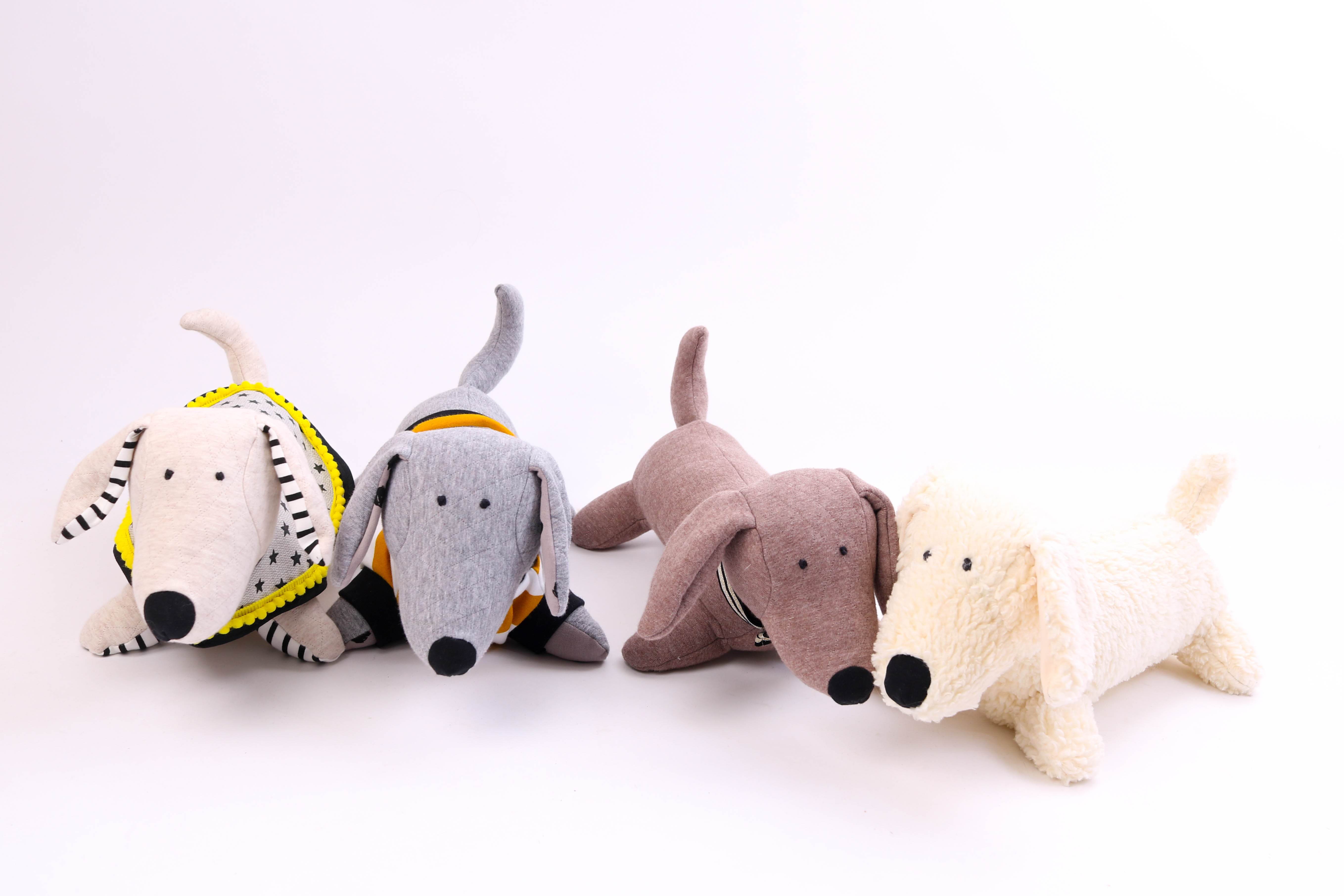FRED the Sausage-Dog süßer Kuscheldackel Schnittmuster +Video : - Sewando