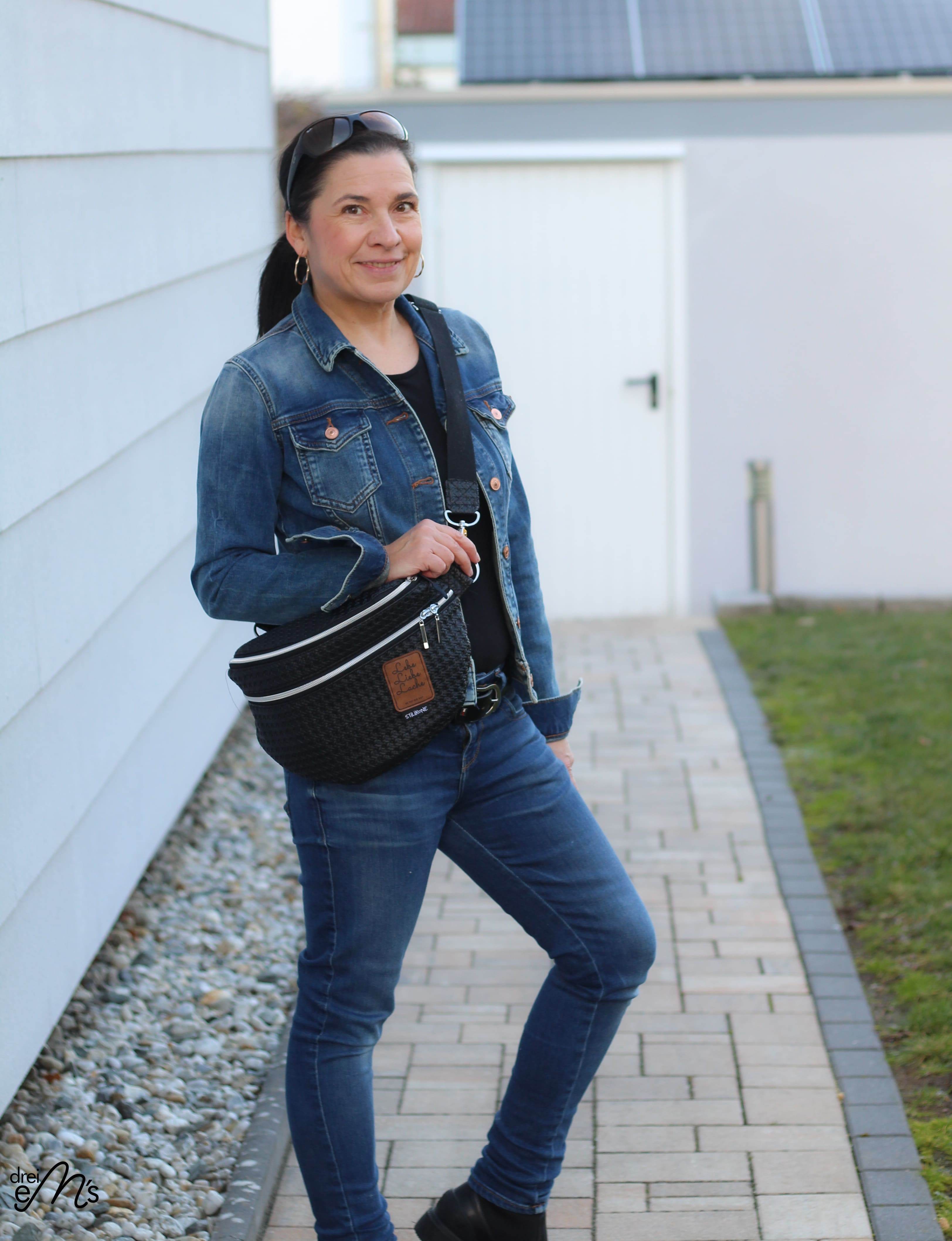 Schnittmuster Crossbag FannyPack SUTRI + Videoanleitung : - Sewando