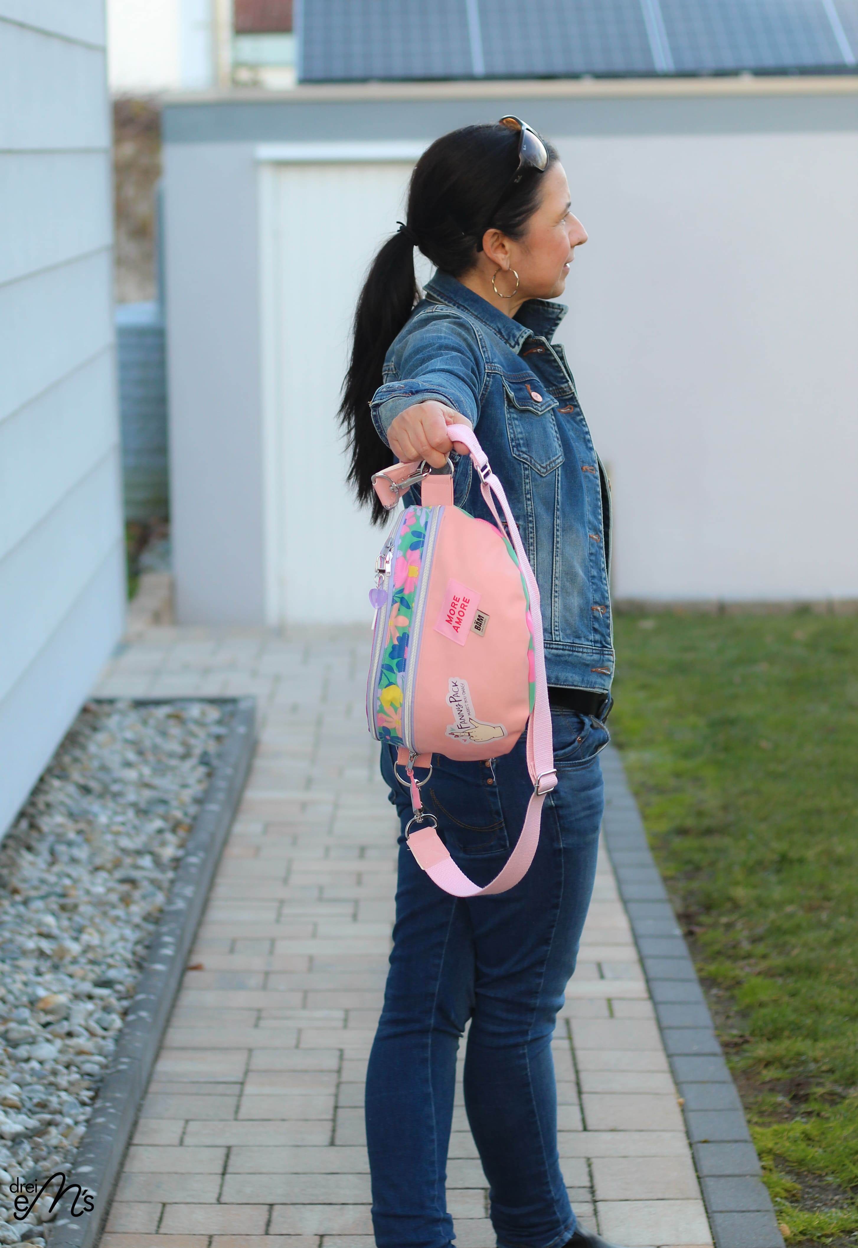 Schnittmuster Crossbag FannyPack SUTRI + Videoanleitung : - Sewando