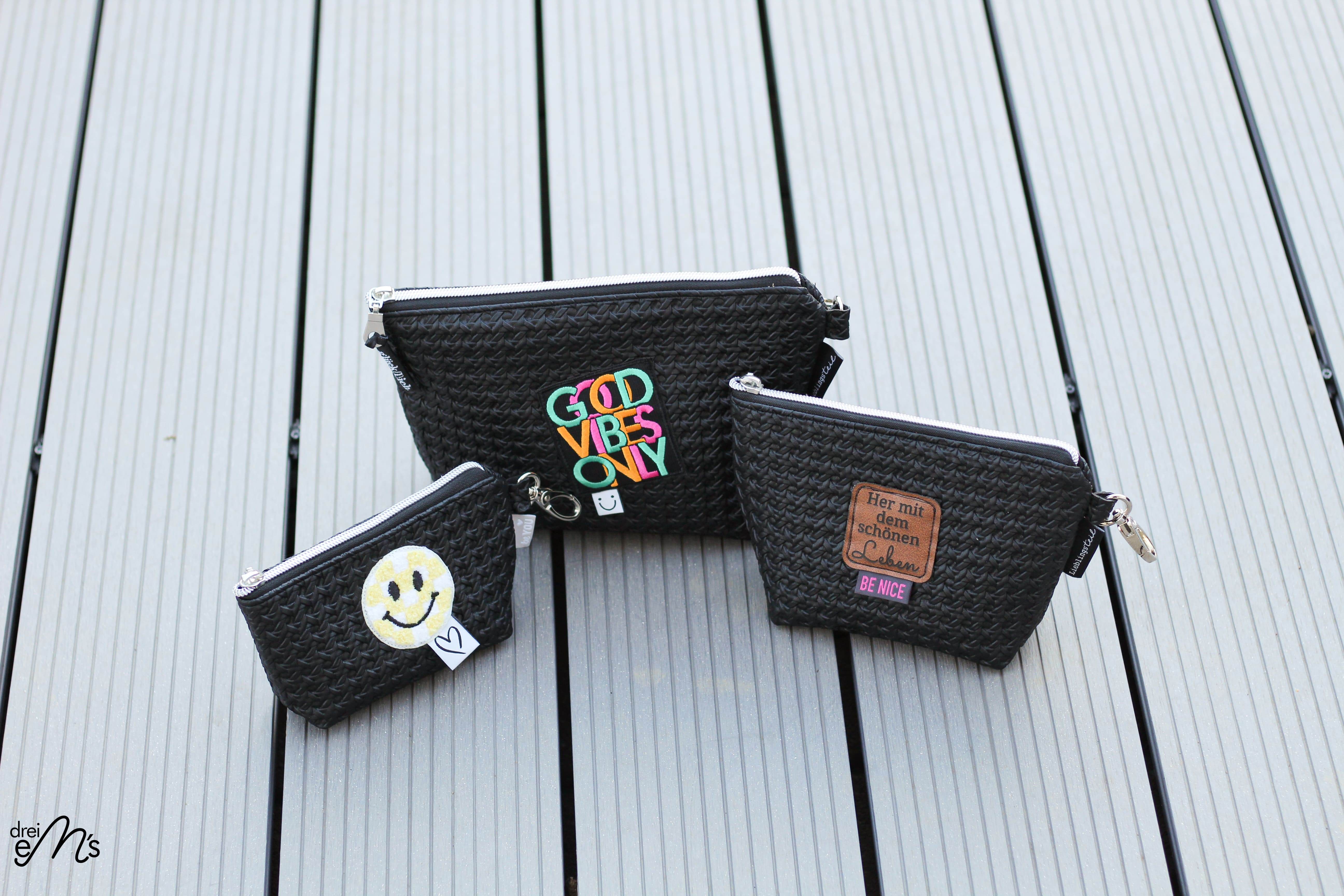 Schnittmuster Tasche Kosmetiktaschenset SUTRI 3-teilig : - Sewando