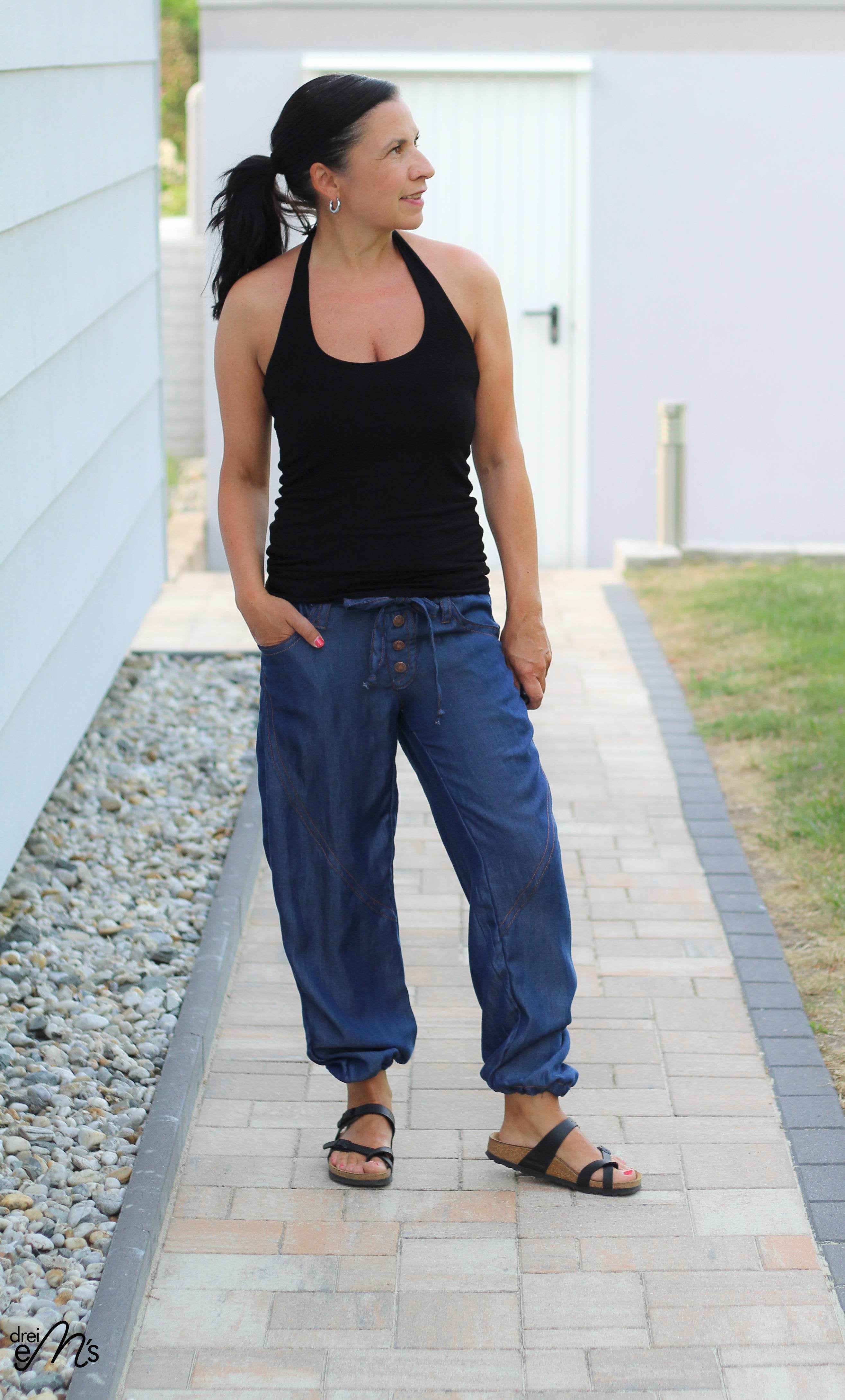 Schnittmuster Hose BUDONI Gr. 34-54 : - Sewando