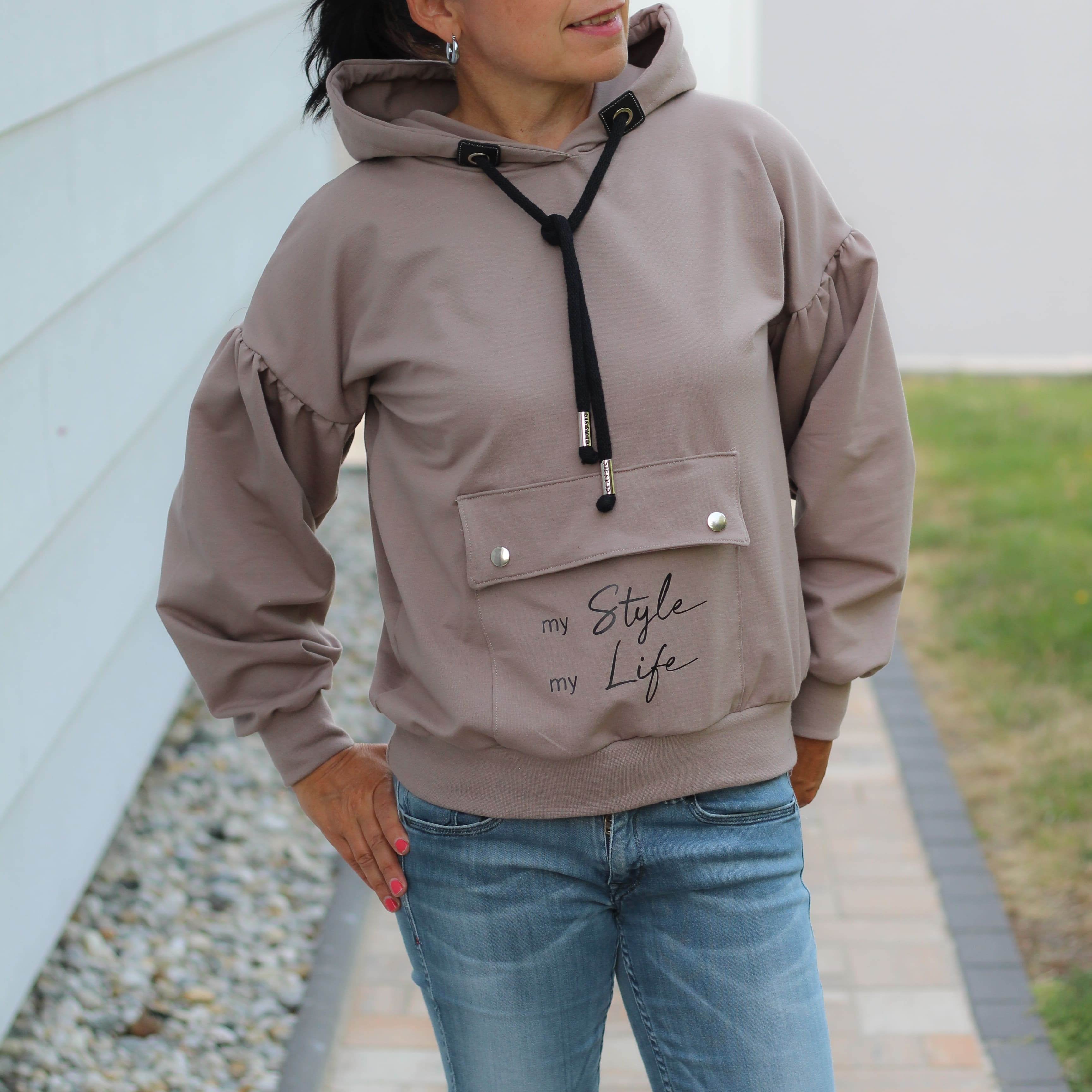 Schnittmuster Hoodie LAPPACH Gr. 34-54 : - Sewando