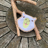 Abschminkpad Capybara Stickdatei ITH 10x10 cm Waschpad Pads Waschlappen