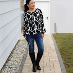 Schnittmuster Shirt Bluse SCAPOLI Gr. 34-56 : - Sewando