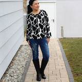 Schnittmuster Shirt Bluse SCAPOLI Gr. 34-56 : - Sewando
