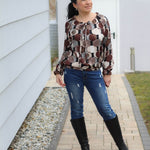 Schnittmuster Shirt Bluse SCAPOLI Gr. 34-56 : - Sewando