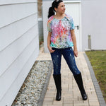 Schnittmuster Shirt Bluse SCAPOLI Gr. 34-56 : - Sewando