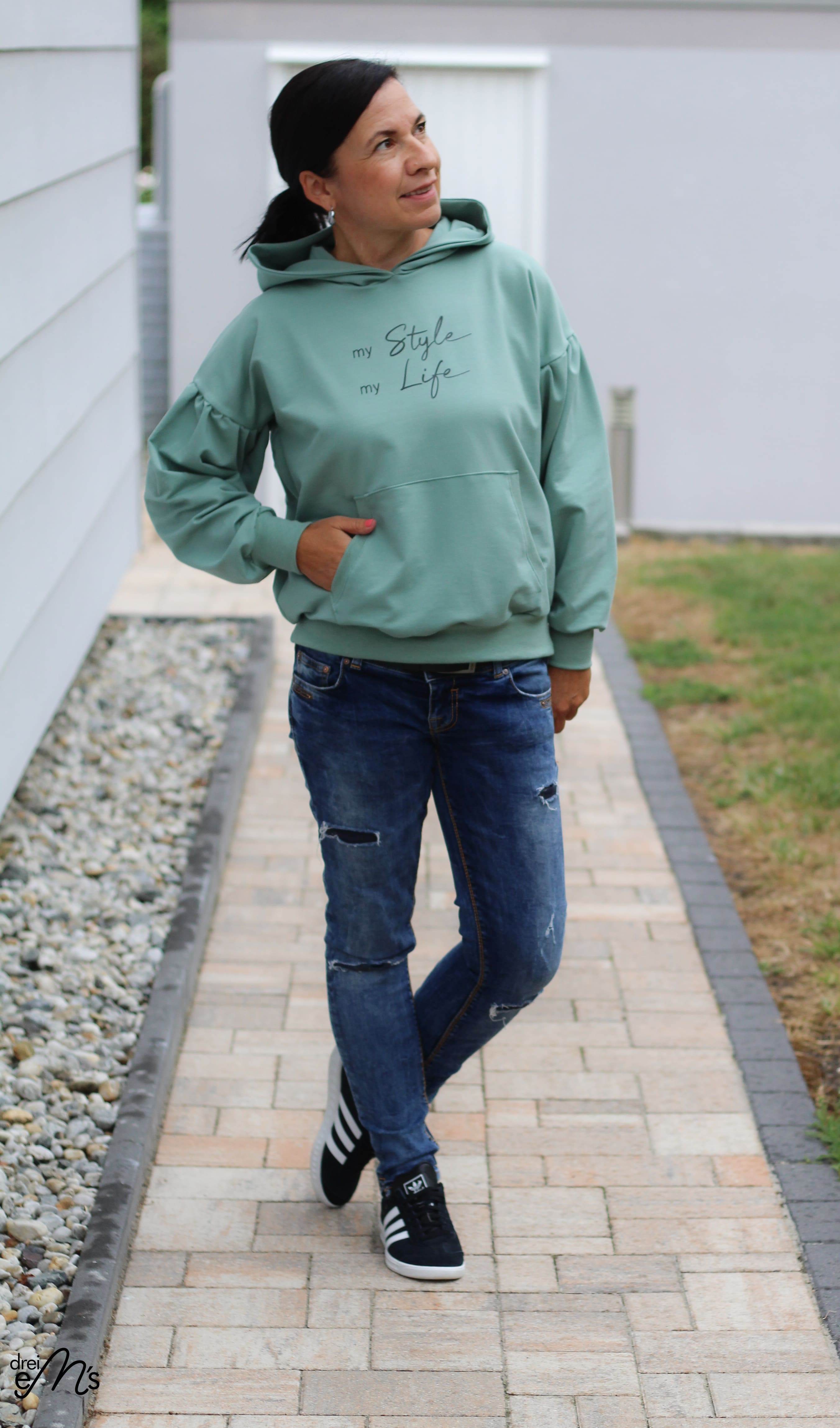 Schnittmuster Hoodie LAPPACH Gr. 34-54 - Sewando