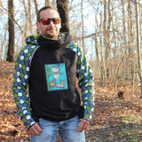 Raglan-Hoodie Kajo Men Gr. XS-XXXXL - Sewando
