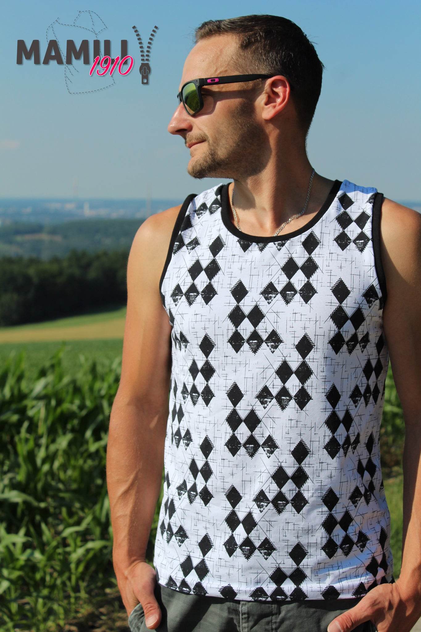 Herren Muskelshirt Anton Gr. XS - XXXL - Sewando