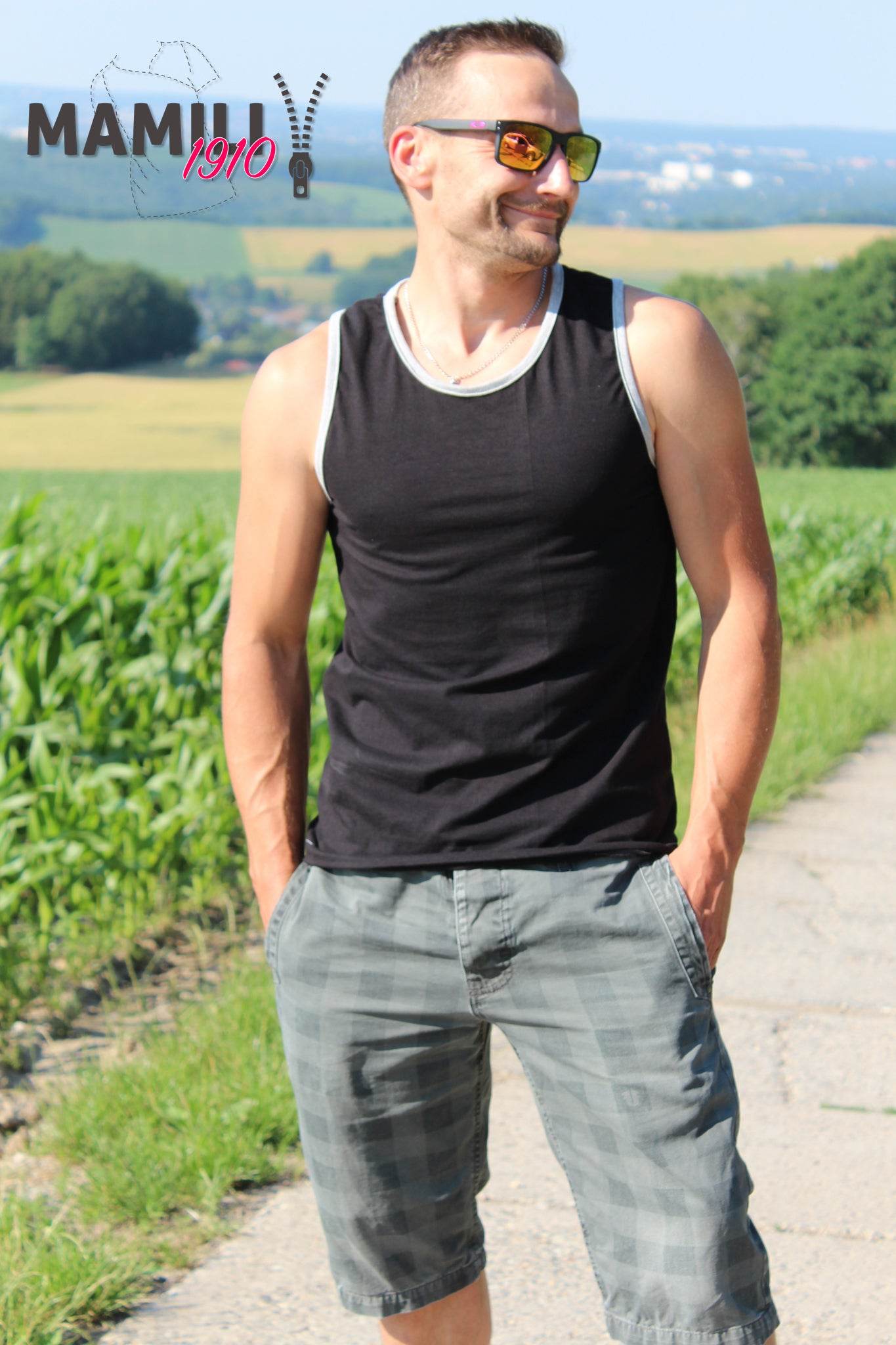 Herren Muskelshirt Anton Gr. XS - XXXL - Sewando