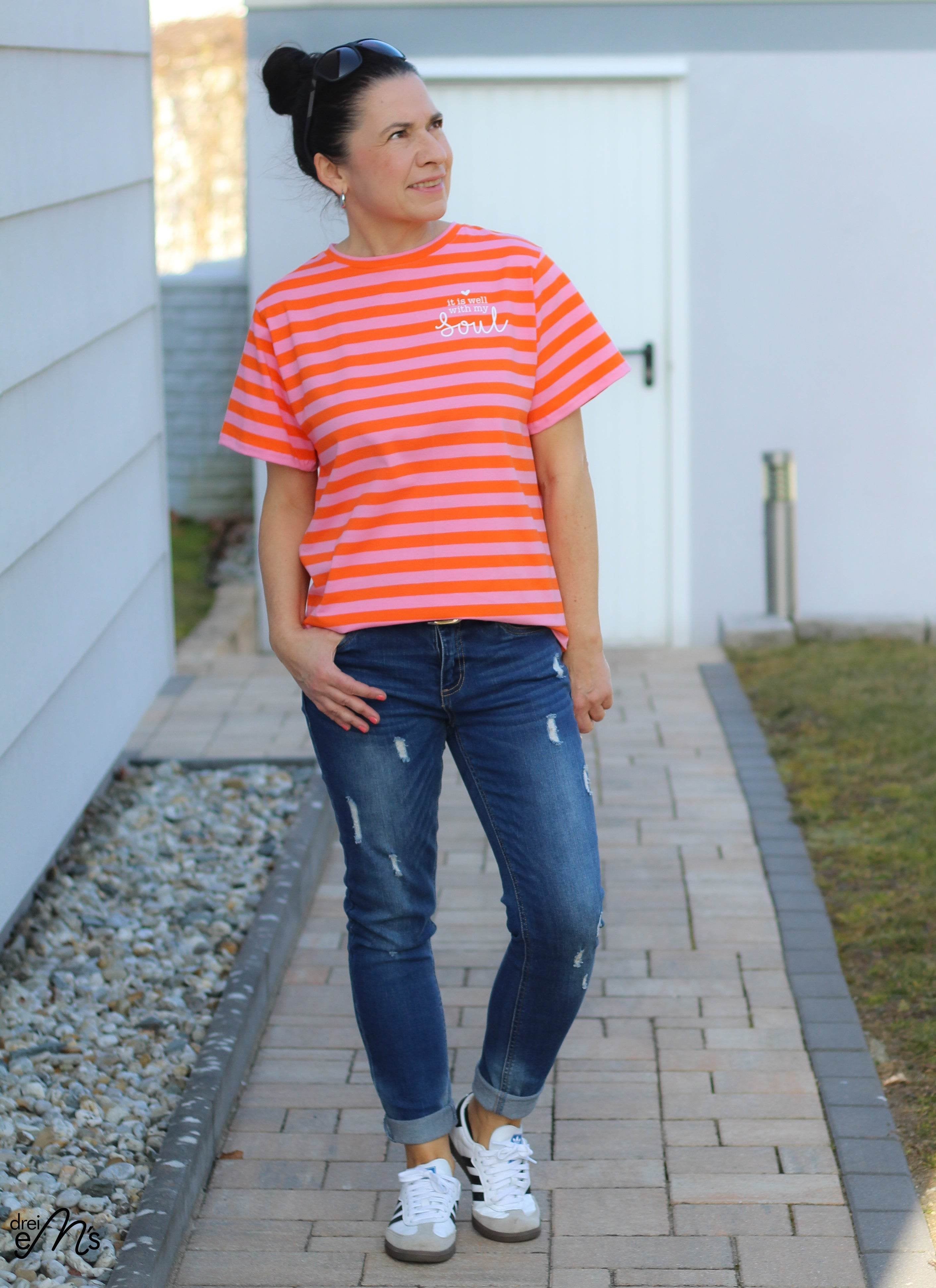 Schnittmuster Shirt JELSI Gr. 32-56 : - Sewando