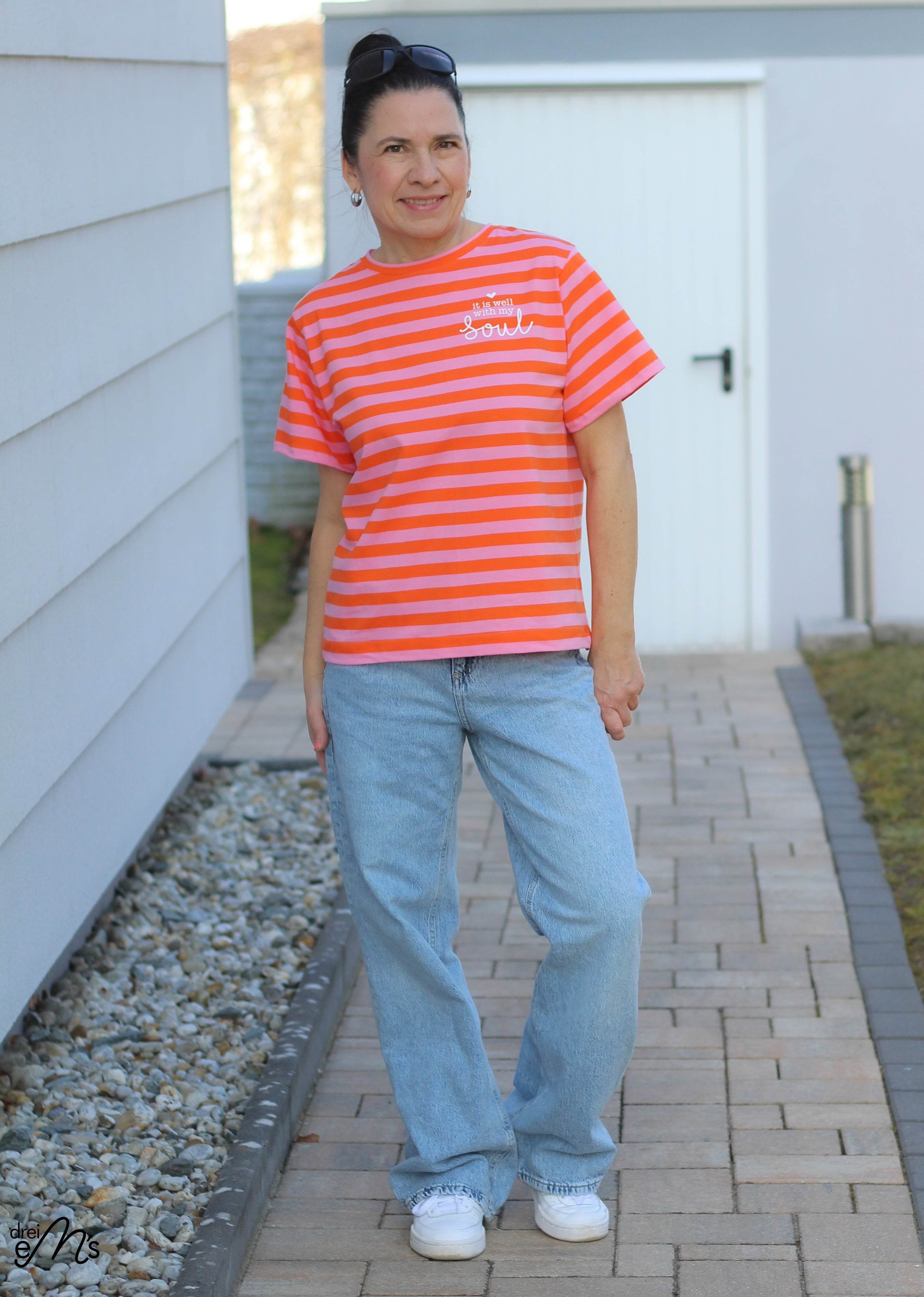 Schnittmuster Shirt JELSI Gr. 32-56 : - Sewando