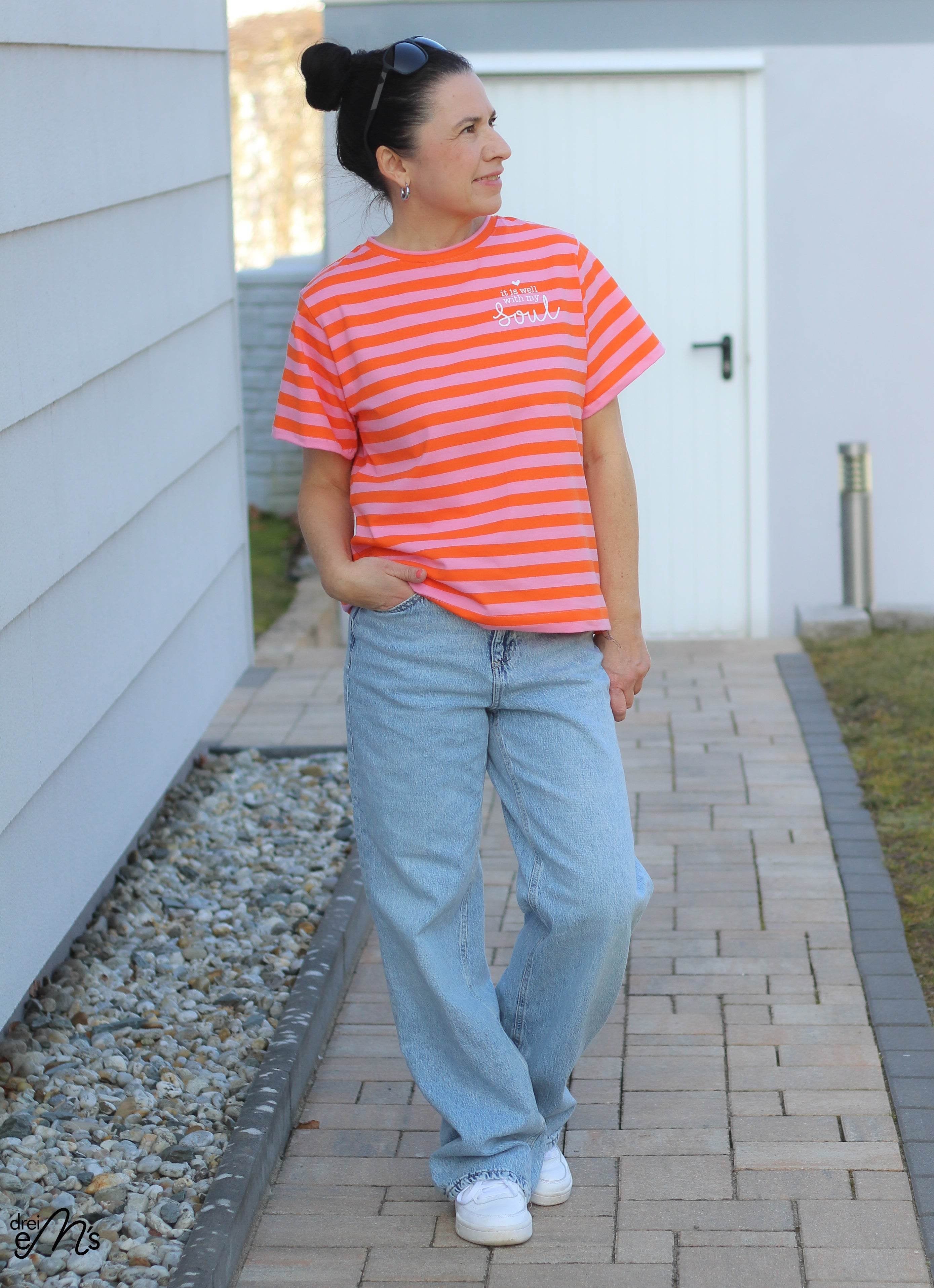 Schnittmuster Shirt JELSI Gr. 32-56 : - Sewando