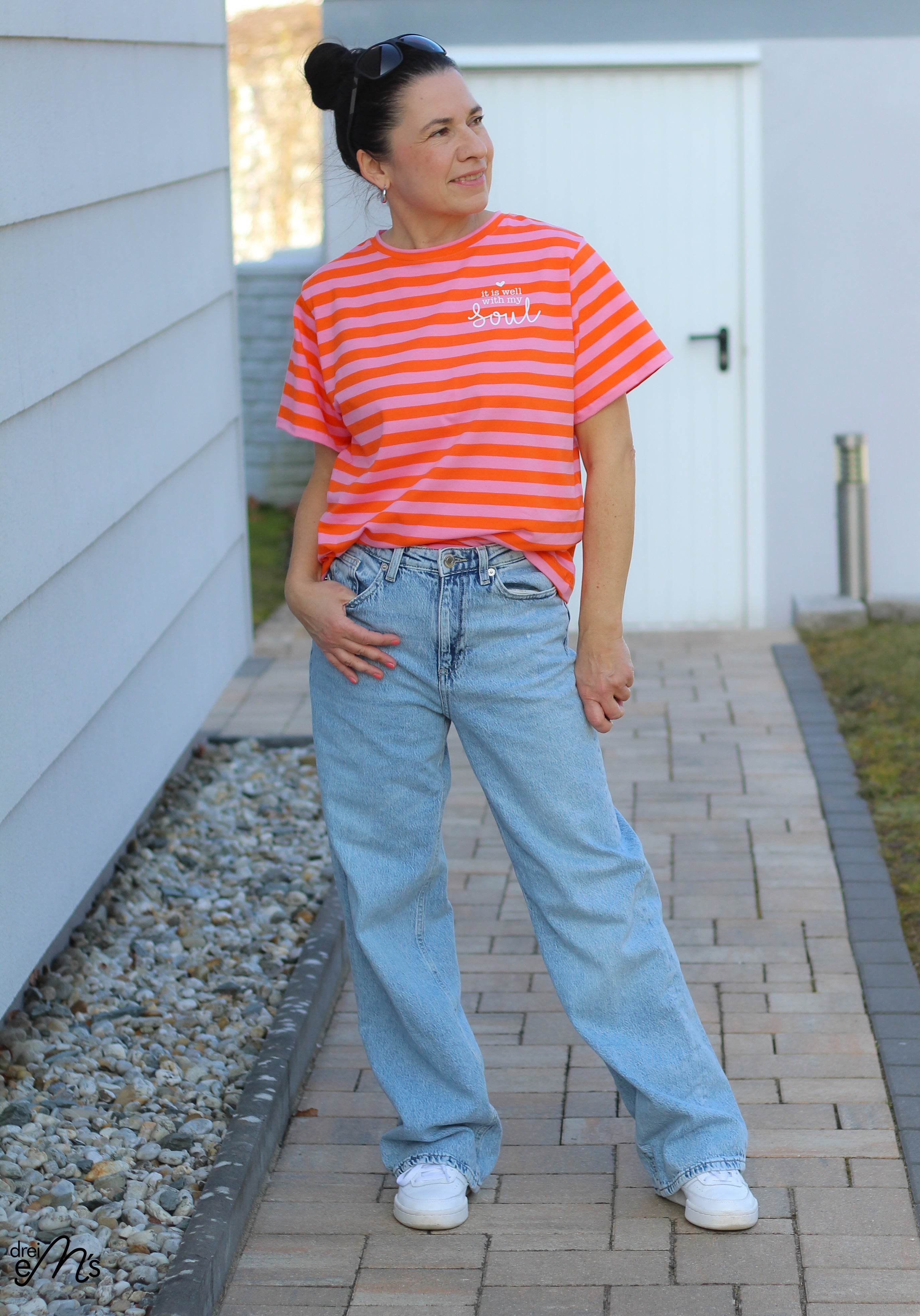 Schnittmuster Shirt JELSI Gr. 32-56 : - Sewando