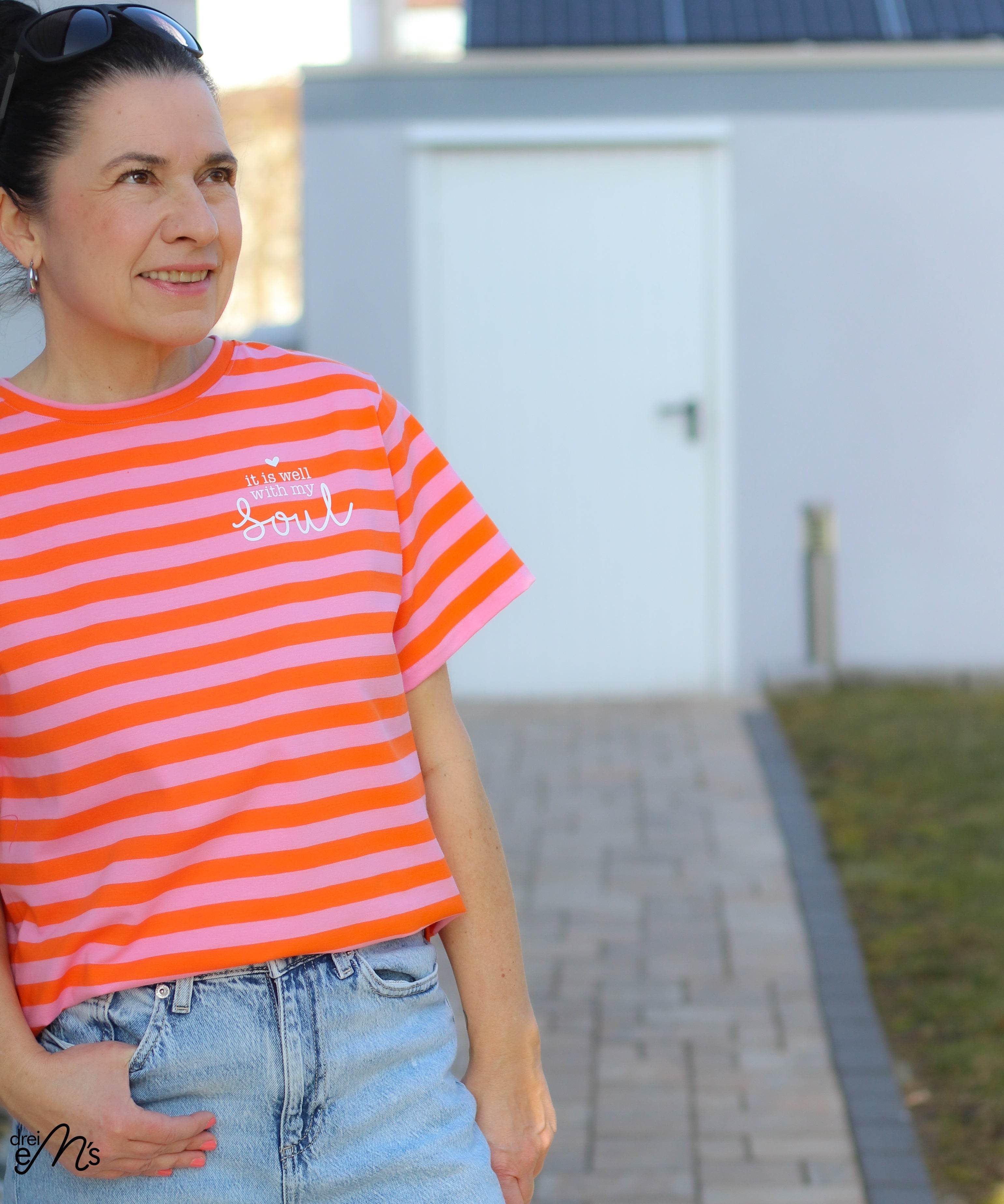 Schnittmuster Shirt JELSI Gr. 32-56 : - Sewando