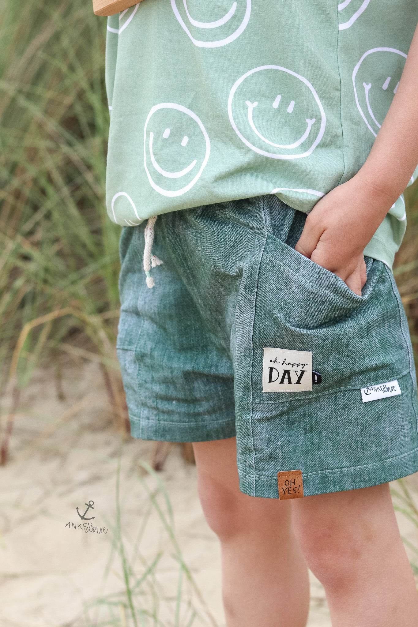 Beachshorts Loriot Maxi Schnittmuster Gr. 116-164 - Sewando
