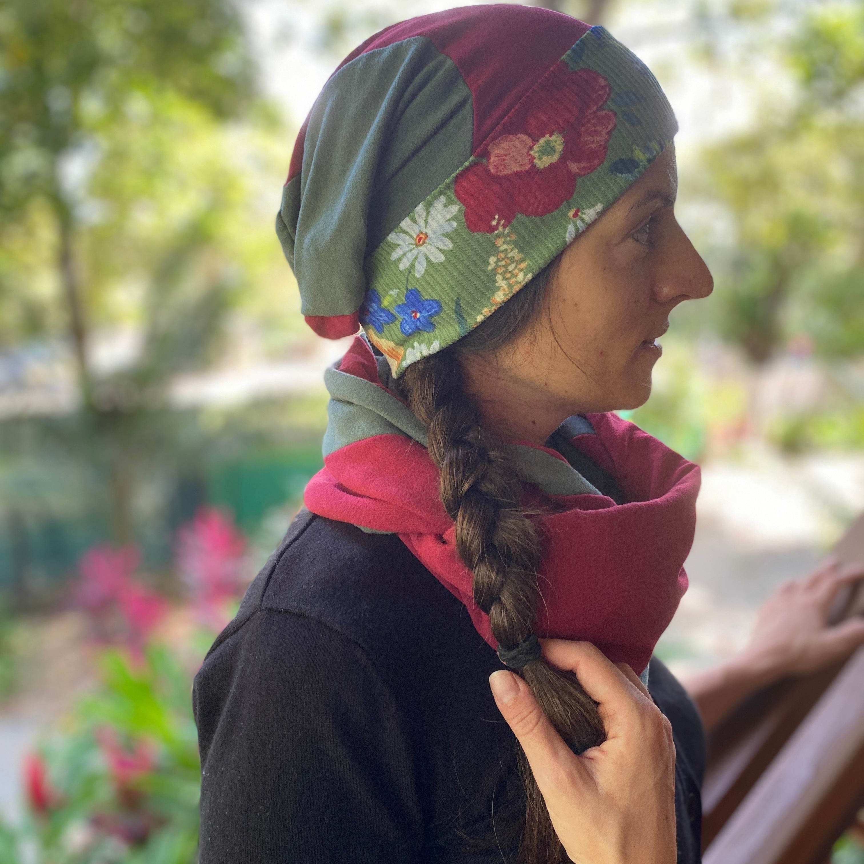 Schnittmuster Mütze Beanie für Erwachsene und Kinder Fugo - Sewando