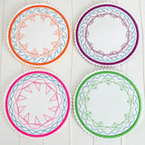 4x Stickdatei Schiffe ITH Untersetzer - Sewando