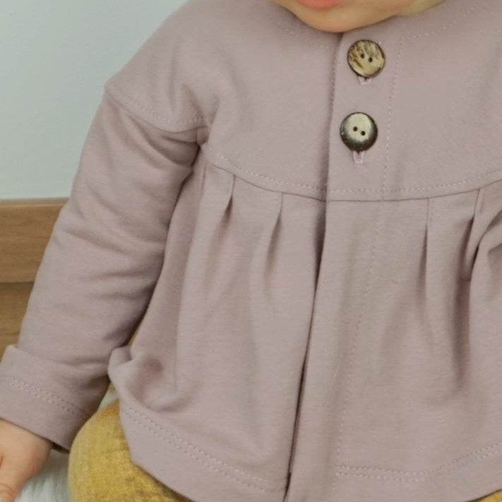 Cardigan, KK FRITZI, Schnittmuster & Nähanleitung, Gr. 56 - 134 - Sewando