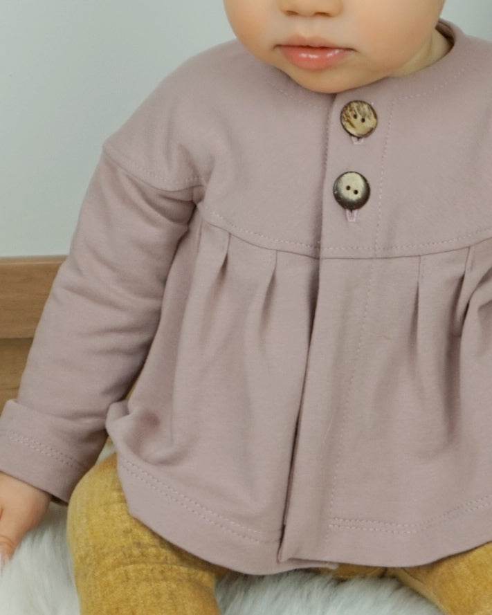 Cardigan, KK FRITZI, Schnittmuster & Nähanleitung, Gr. 56 - 134 - Sewando