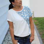 Schnittmuster Shirt PALUDO Gr. 32-56 + gratis Plotterdateen + gratis Schnittmuster Tuch : - Sewando