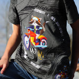 Schnittmuster *Big Wave Shirt* #T-Shirt Gr. 74-152 - Sewando
