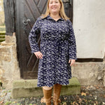 Schnittmuster Cardigankleid Feminina, Größe 32 - 50 : - Sewando