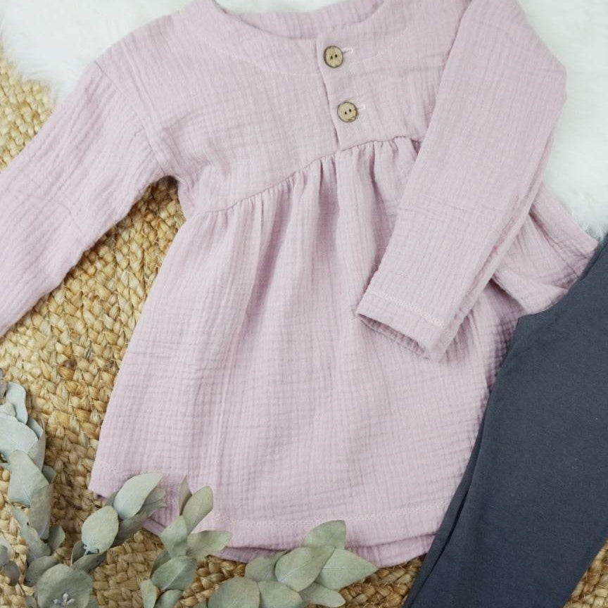 Tunika, Shirt, Kleine CARO, Schnittmuster & Nähanleitung, Gr. 74 - 116, Beamer - Sewando