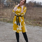 Schnittmuster Cardigankleid Feminina, Größe 32 - 50 : - Sewando