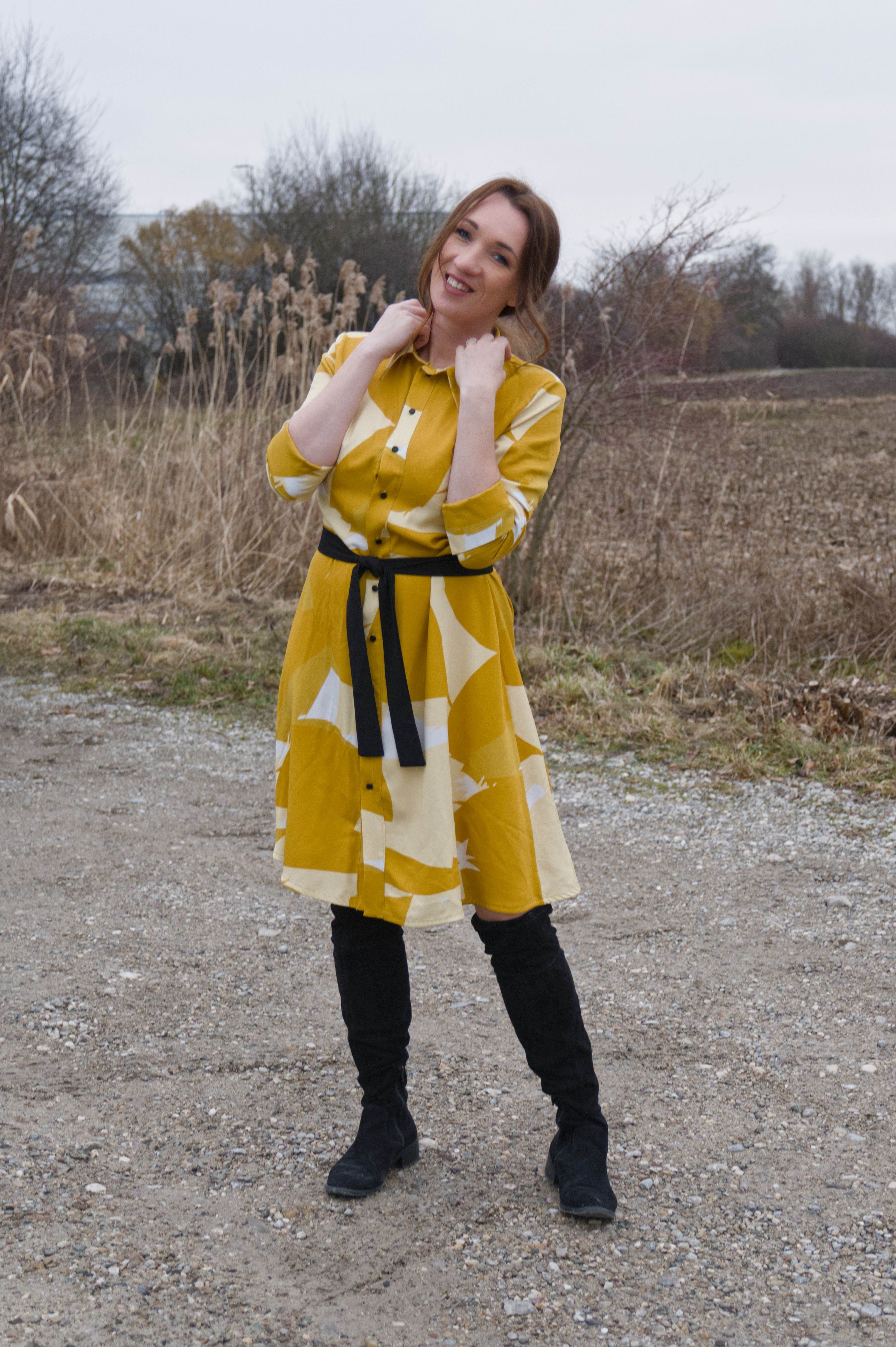 Schnittmuster Cardigankleid Feminina, Größe 32 - 50 : - Sewando