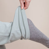 Mid-Rise Leggings mit Foldover-Bund und Flared Leg (Schnittmuster) – Gr. 30-48